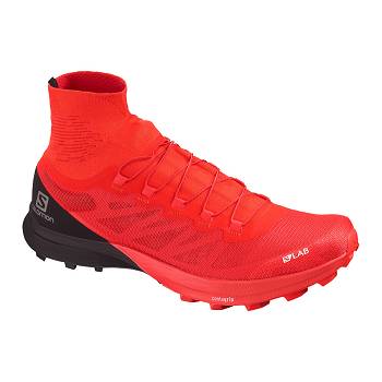 Salomon S/LAB SENSE 8 SG - Cervene Trailová Bežecká Obuv Panske, S0005SK